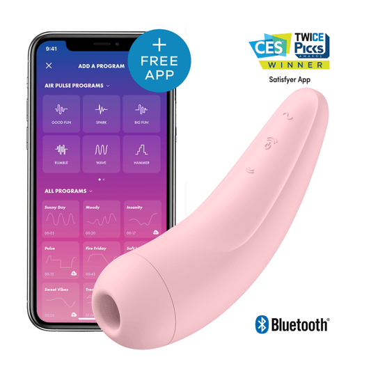 SATISFYER - CURVY 1 + RED PINK - Kink&Play