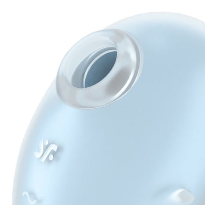 SATISFYER - CUTIE GHOST LAY - ON VIBRATOR LIGHT BLUE - Kink&Play
