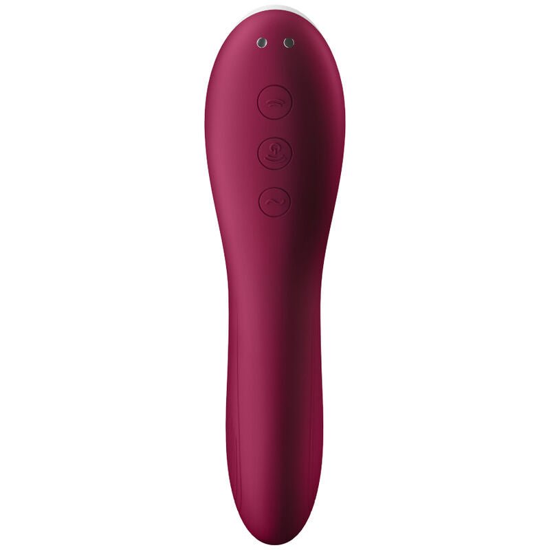 SATISFYER - DUAL CRUSH AIR PULSE VIBRATOR - Kink&Play