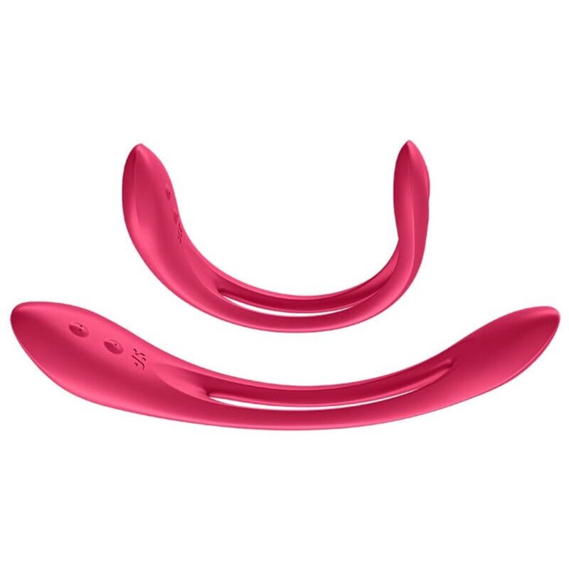 SATISFYER - ELASTIC JOY MULTI VIBRATOR RED - Kink&Play