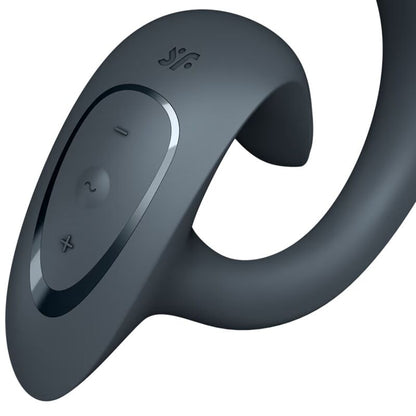 SATISFYER - G FOR GODDESS 1 RABBIT VIBRATOR DARK GRAY - Kink&Play