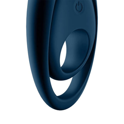 SATISFYER - GLORIOUS DUO RING VIBRATOR BLUE - Kink&Play