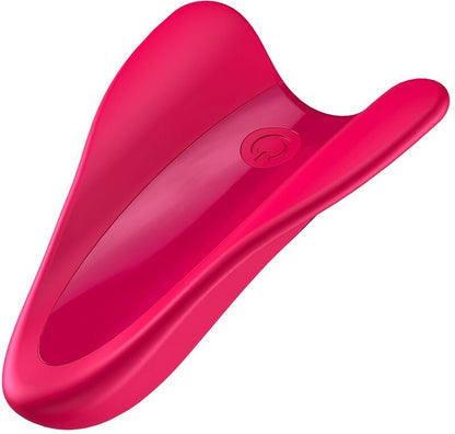 SATISFYER - HIGH FLY FINGER VIBRATOR FUCHSIA - Kink&Play