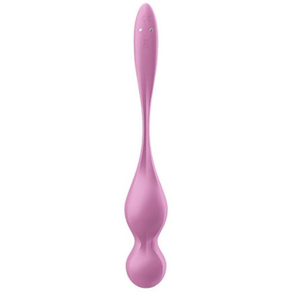 SATISFYER - LOVE BIRDS VIBRATING KEGEL BALLS PINK - Kink&Play