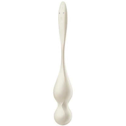 SATISFYER - LOVE BIRDS VIBRATING KEGEL BALLS WHITE - Kink&Play