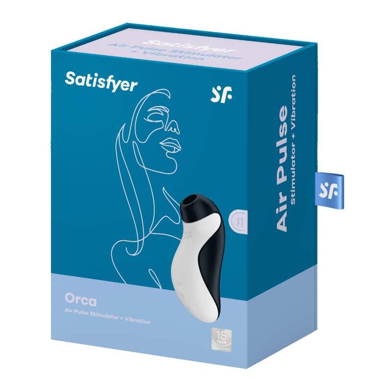 SATISFYER - ORCA AIR PULSE STIMULATOR + VIBRATION - Kink&Play