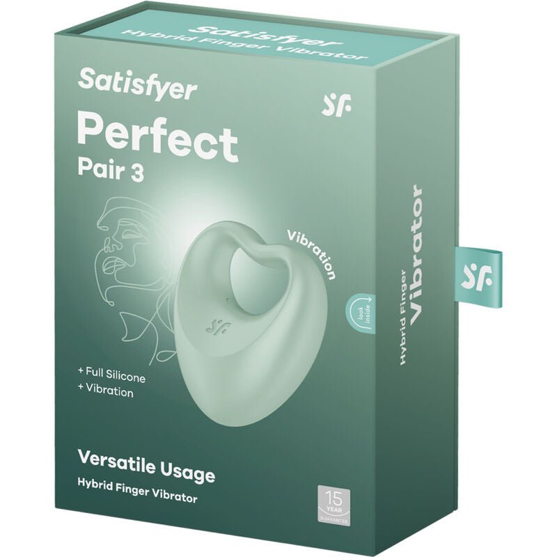 SATISFYER - PERFECT PAIR 3 GREEN - Kink&Play