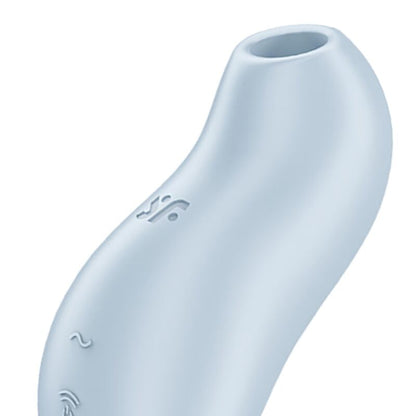 SATISFYER - POCKET PRO 1 CLITORIS STIMULATOR LIGHT BLUE - Kink&Play