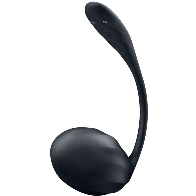 SATISFYER - RIBBED PETAL G POINT STIMULATOR REMOTE CONTROL BLACK FREE APP - Kink&Play