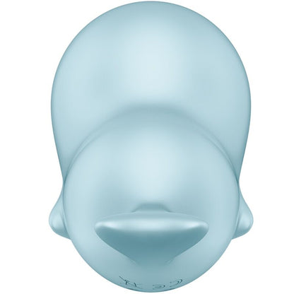 SATISFYER - SASSY SEAL STIMULATOR & VIBRATOR BLUE - Kink&Play