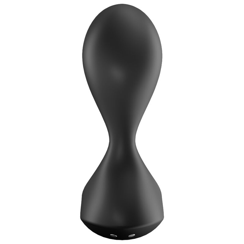 SATISFYER - SWEET SEAL VIBRATING PLUG APP BLACK - Kink&Play