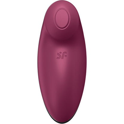 SATISFYER - TAP & CLIMAX 2 VIBRATOR & STIMULATOR RED - Kink&Play