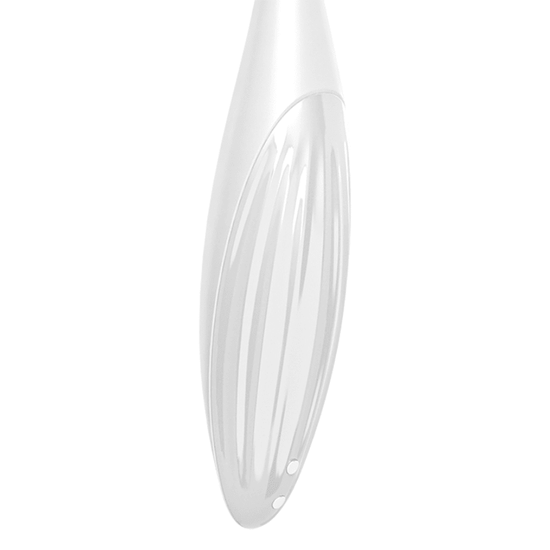 SATISFYER - TWIRLING JOY CLIT TIP VIBRATOR WHITE - Kink&Play
