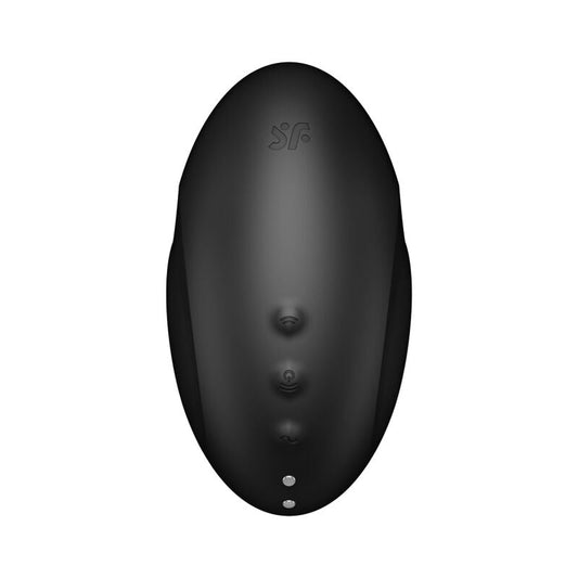 SATISFYER - VULVA LOVER 3 AIR PULSE STIMULATOR & VIBRATOR BLACK - Kink&Play