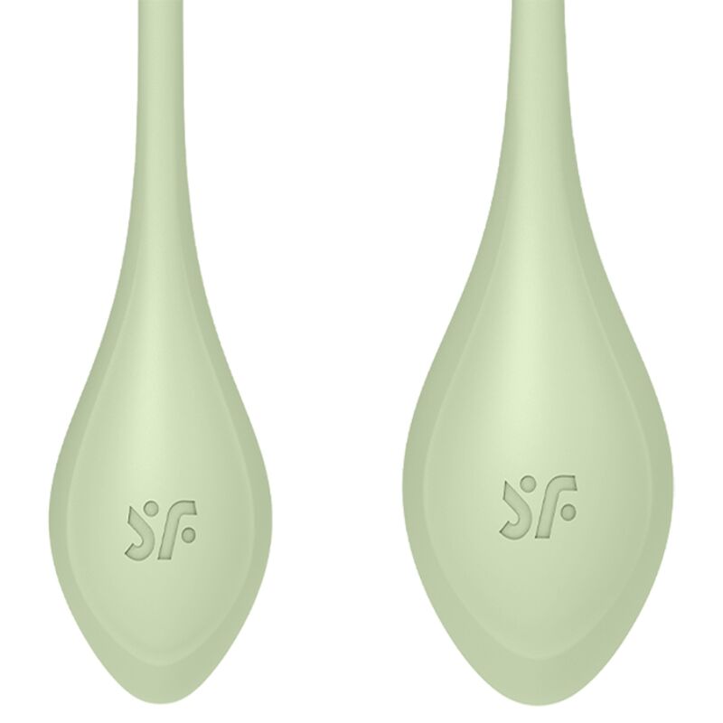 SATISFYER - YONI POWER 2 TRAINING SET GREEN - Kink&Play