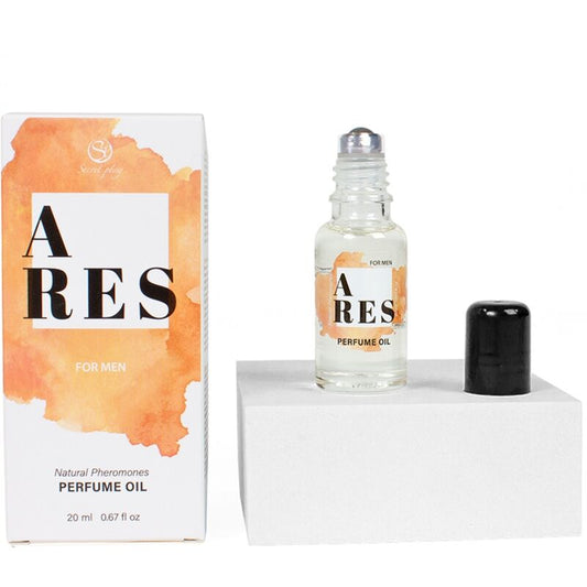 SECRETPLAY - ARES NATURAL PERFUME PHEROMONES IN OIL FOR MEN 20 ML - Kink&Play