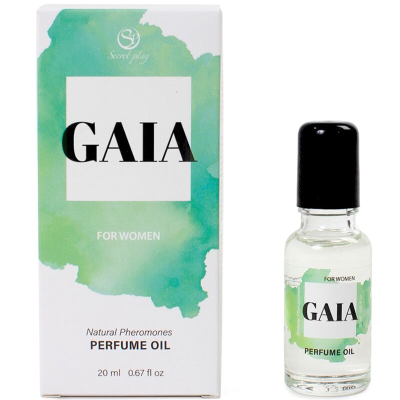 SECRETPLAY - GAIA NATURAL PERFUME PHEROMONES IN OIL FOR WOMEN 20 ML - Kink&Play