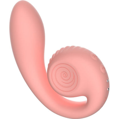 SNAIL VIBE - GIZI DUAL STIMULATOR PINK - Kink&Play