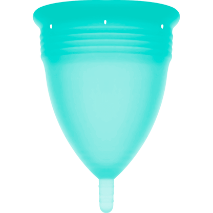 STERCUP - FDA SILICONE MENSTRUAL CUP AQUAMARINE - SIZE L - Kink&Play