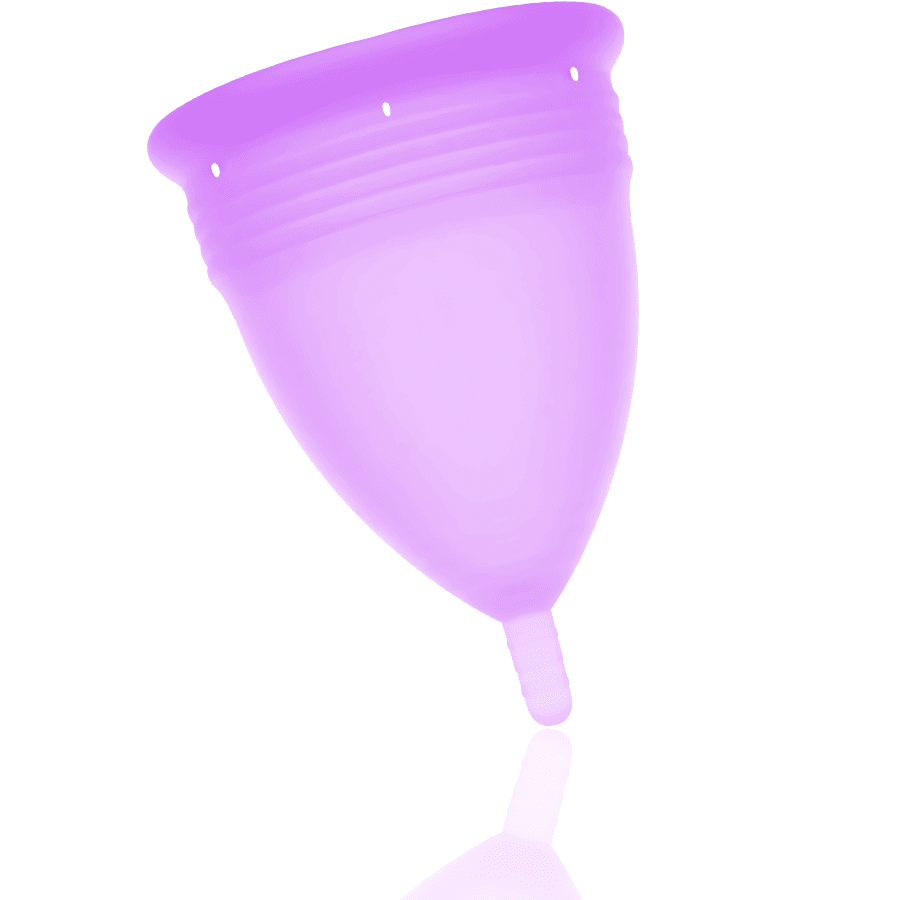 STERCUP - FDA SILICONE MENSTRUAL CUP VIOLET - SIZE L - Kink&Play