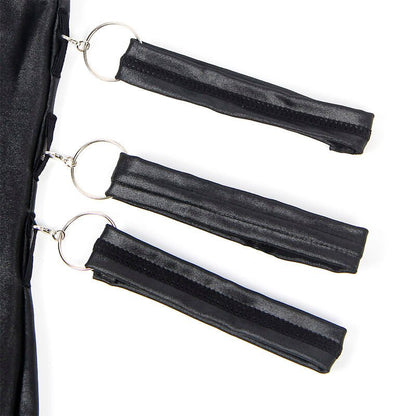 SUBBLIME - 954413 LEATHER BONDAGE BODY BLACK L/XL - Kink&Play