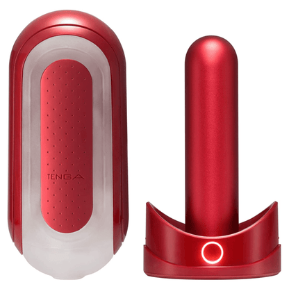 TENGA - FLIP 0 ZERO RED WITH HEATER - Kink&Play