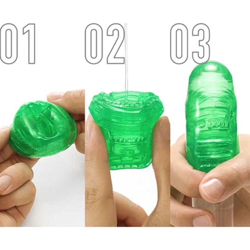 TENGA - UNI EMERALD MASTURBATOR THIMBLE - Kink&Play