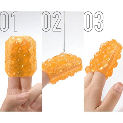 TENGA - UNI VARIETY MASTURBATOR THIMBLE PACK 4 UNITS - Kink&Play