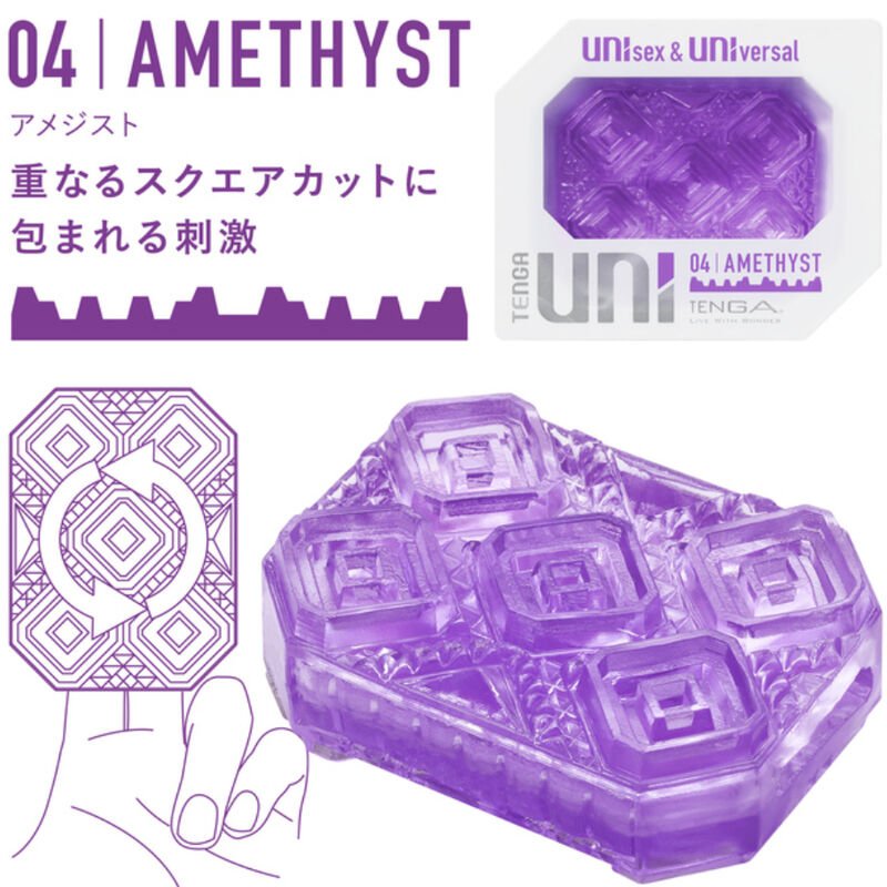 TENGA - UNI VARIETY MASTURBATOR THIMBLE PACK 4 UNITS - Kink&Play