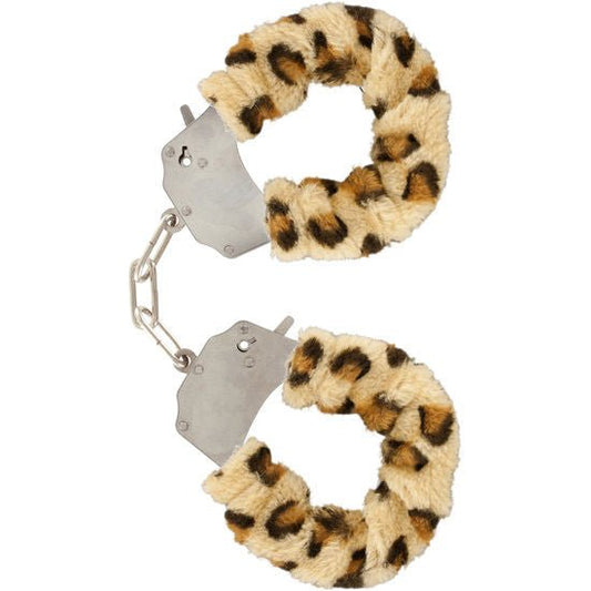 TOYJOY - FURRY FUN CUFFS BONDAGE LEOPARD - Kink&Play