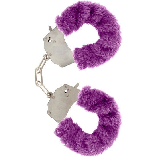 TOYJOY - FURRY FUN CUFFS BONDAGE PURPLE - Kink&Play