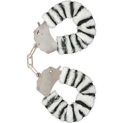 TOYJOY - FURRY FUN CUFFS BONDAGE ZEBRA - Kink&Play