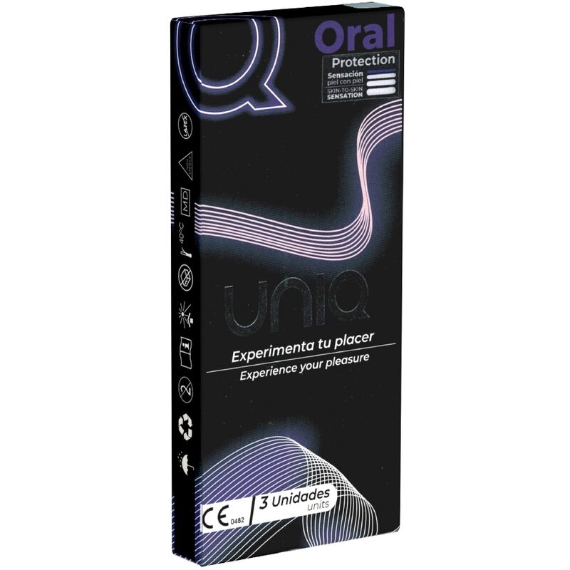 UNIQ - CLASSIC LATEX FREE CONDOMS 3 UNITS - Kink&Play