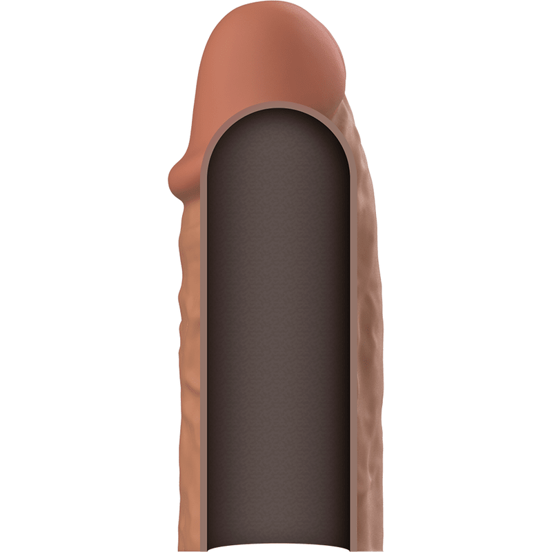 VIRILXL - LIQUID SILICONE V3 BROWN PENIS EXTENSION - Kink&Play