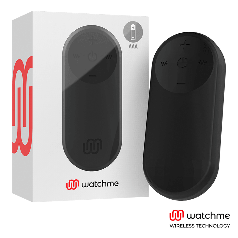 WATCHME - UNIVERSAL CONTROL REMOTE CONTROL BLACK - Kink&Play