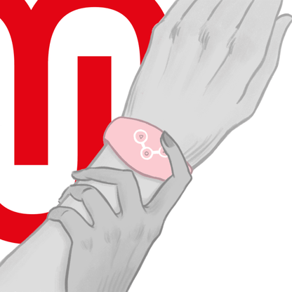 WATCHME - WIRELESS TECHNOLOGY WATCH SOFT PINK - Kink&Play