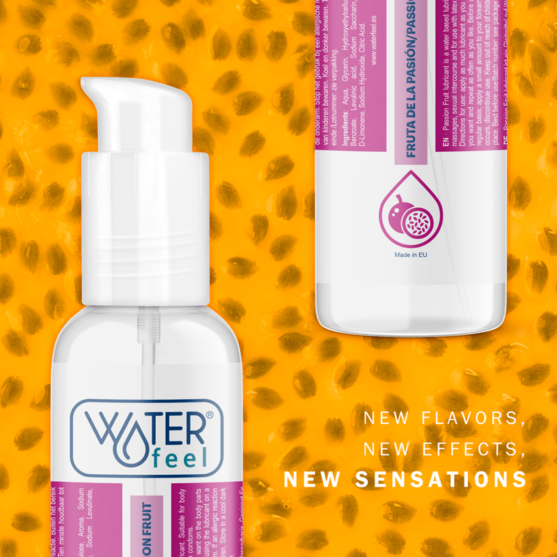 WATERFEEL - PASSION FRUIT WATER BASED LUBRICANT 175 ML - Kink&Play