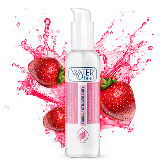 WATERFEEL - STRAWBERRY WATER BASED LUBRICANT 175 ML - Kink&Play