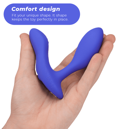WE - VIBE - VECTOR+ BLUE PROSTATE MASSAGER - Kink&Play