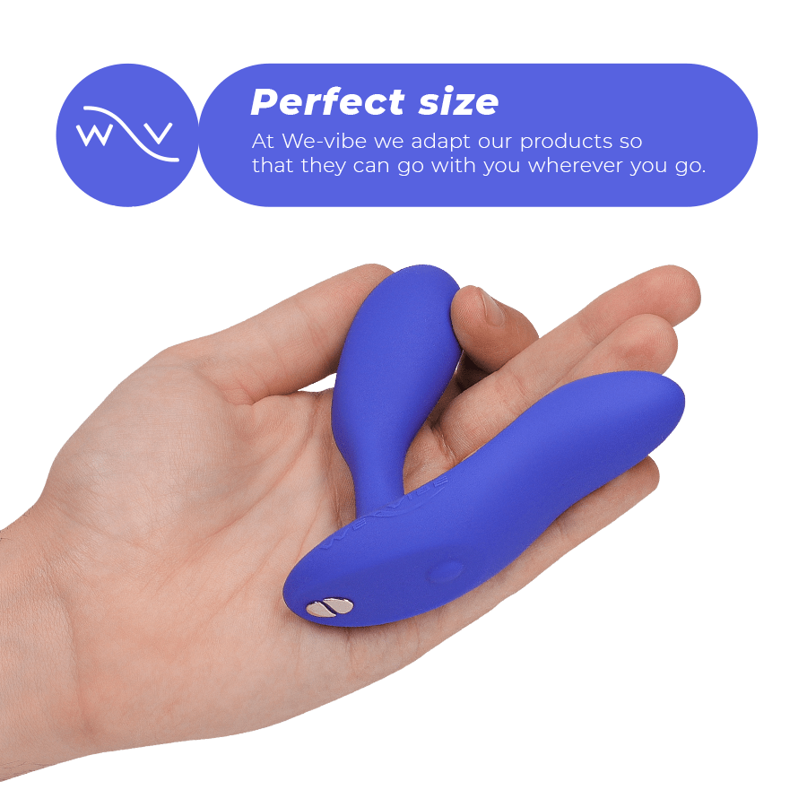 WE - VIBE - VECTOR+ BLUE PROSTATE MASSAGER - Kink&Play