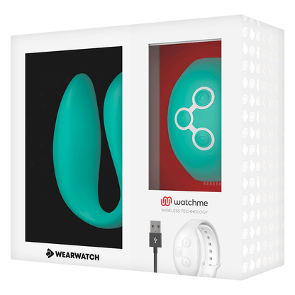 WEARWATCH - DUAL TECHNOLOGY WATCHME LIGHT GREEN VIBRATOR - Kink&Play