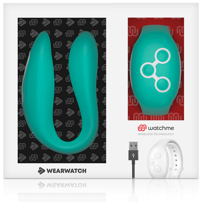WEARWATCH - DUAL TECHNOLOGY WATCHME LIGHT GREEN VIBRATOR - Kink&Play
