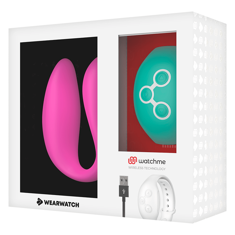WEARWATCH - DUAL TECHNOLOGY WATCHME VIBRATOR FUCHSIA / SEAWATER - Kink&Play