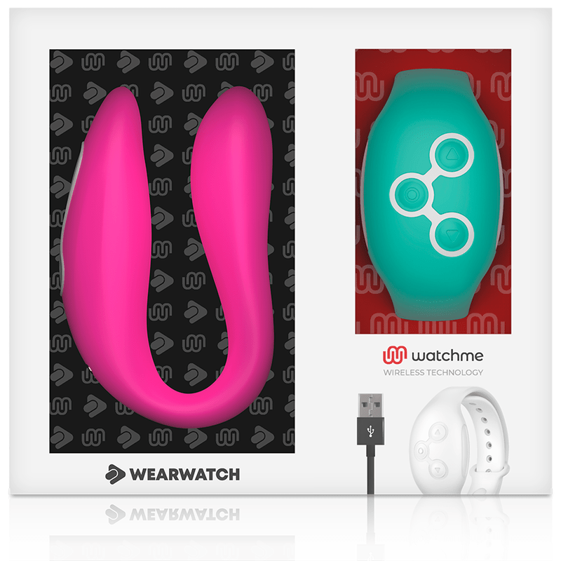 WEARWATCH - DUAL TECHNOLOGY WATCHME VIBRATOR FUCHSIA / SEAWATER - Kink&Play