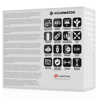 WEARWATCH - DUAL TECHNOLOGY WATCHME VIBRATOR FUCHSIA / SEAWATER - Kink&Play