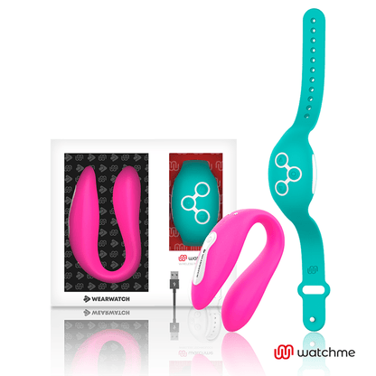 WEARWATCH - DUAL TECHNOLOGY WATCHME VIBRATOR FUCHSIA / SEAWATER - Kink&Play