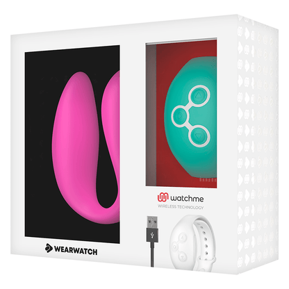 WEARWATCH - DUAL TECHNOLOGY WATCHME VIBRATOR FUCHSIA / SEAWATER - Kink&Play
