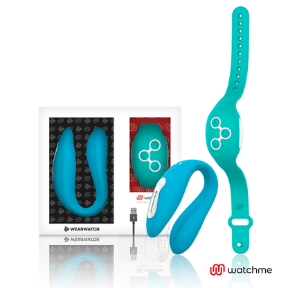 WEARWATCH - DUAL TECHNOLOGY WATCHME VIBRATOR INDIGO/SEAWATER - Kink&Play