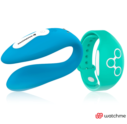 WEARWATCH - DUAL TECHNOLOGY WATCHME VIBRATOR INDIGO/SEAWATER - Kink&Play
