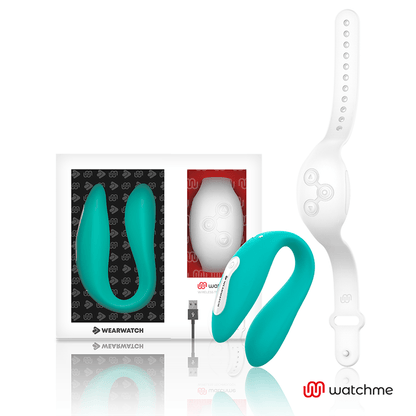 WEARWATCH - DUAL TECHNOLOGY WATCHME VIBRATOR SEAWATER / SNOW - Kink&Play